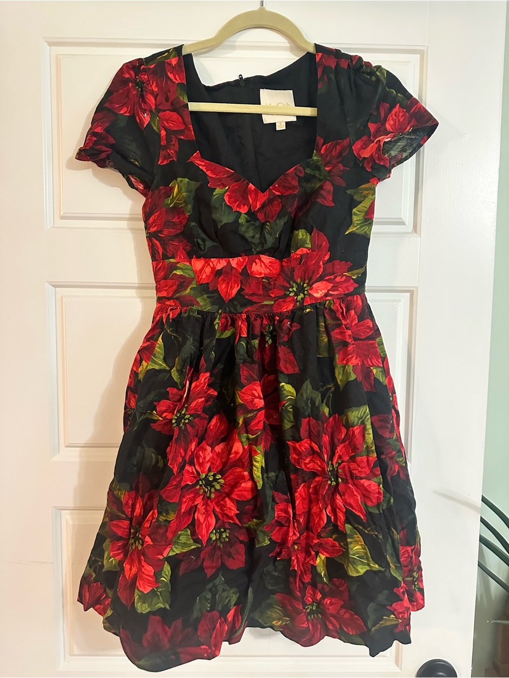 ModCloth Poinsettia dress